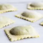 Spinazie ravioli