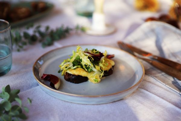 Kletzenbrot toast met Rommadou Hervé