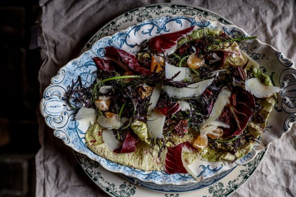 Wintersalade met kleur