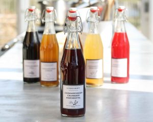 Limonadesiroop Cranberry-Rozenbottel