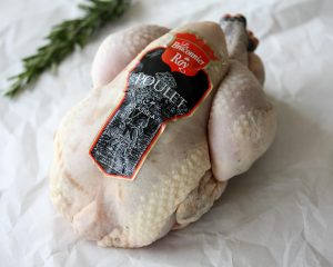 Poulet noir boerderijkip panklaar