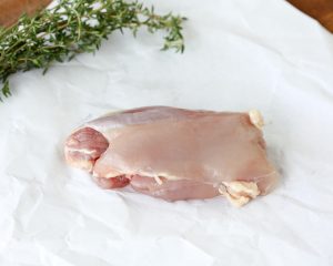 Poulet noir boerderijkippendij zonder vel