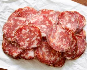 Gesneden Gasconne salami