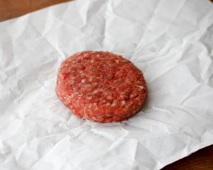 Kleine Gasconne runderburger (ontdooid)